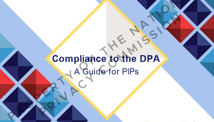 Compliance to the DPA