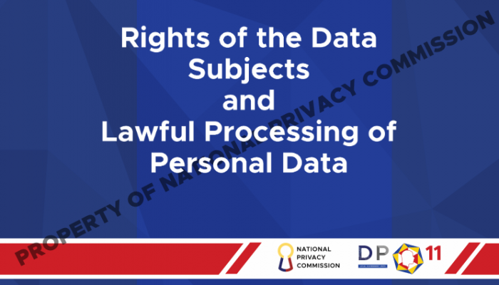 Rights of Data Subject