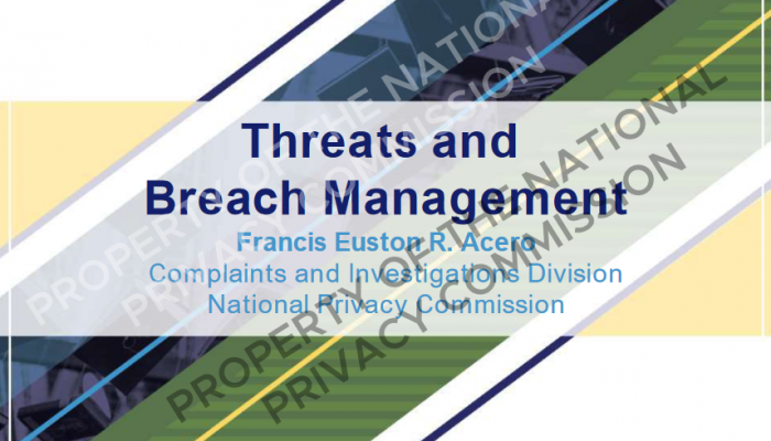 Threat and Breach Management